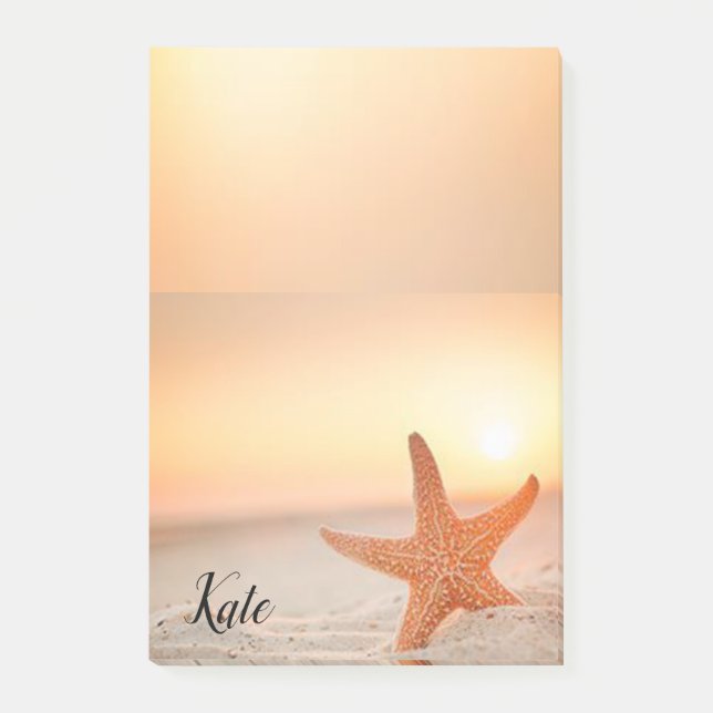 Post-it Notes Star Fish Beach (Front)