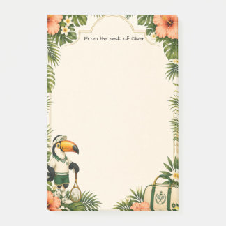 Post-It Notes Stationery Notepad Cute Retro Tennis