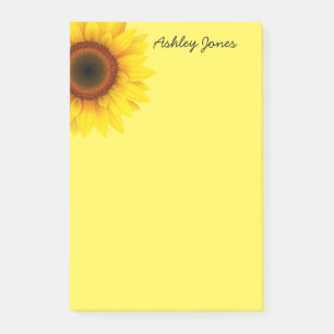 Post-it-Notes-Sunflower Post-it Notes