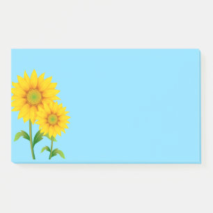 Post-it-Notes-Sunflowers Post-it Notes