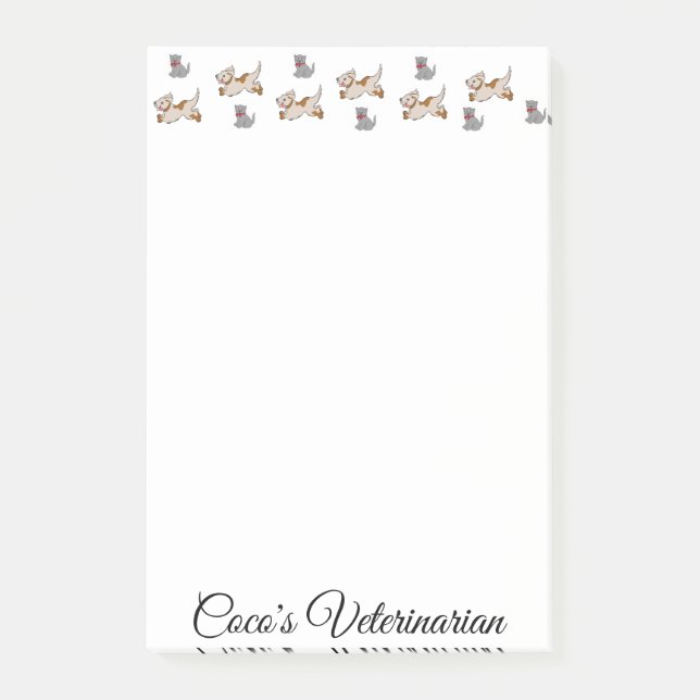 Post-it Notes Veterarian (Front)