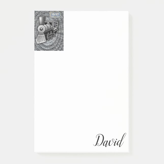 Post-it Notes Vintage Train (Front)