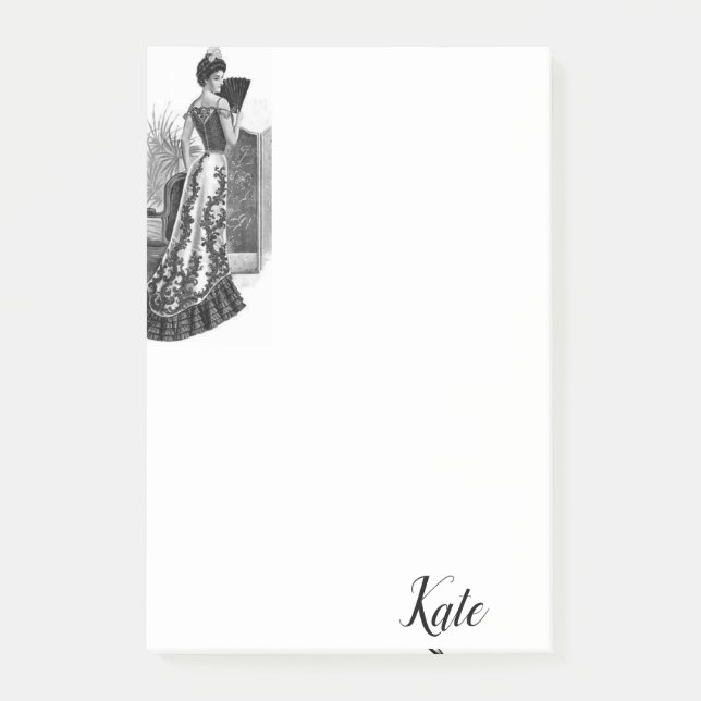 Post-it Notes Vintage Woman (Front)