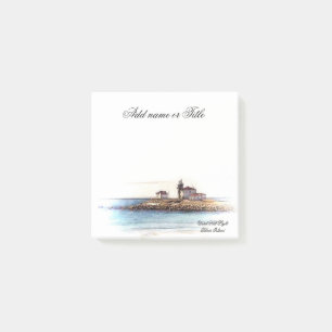 Post-it notes Watch Hill Lighthouse Rhode Island