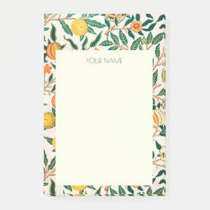 POST-IT NOTES WILLIAM MORRIS YELLOW POMEGRANATES