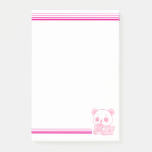 Post-it® Panda Lindo Notes