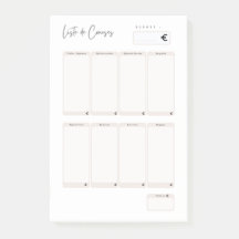 Post-it® Post-It Race List