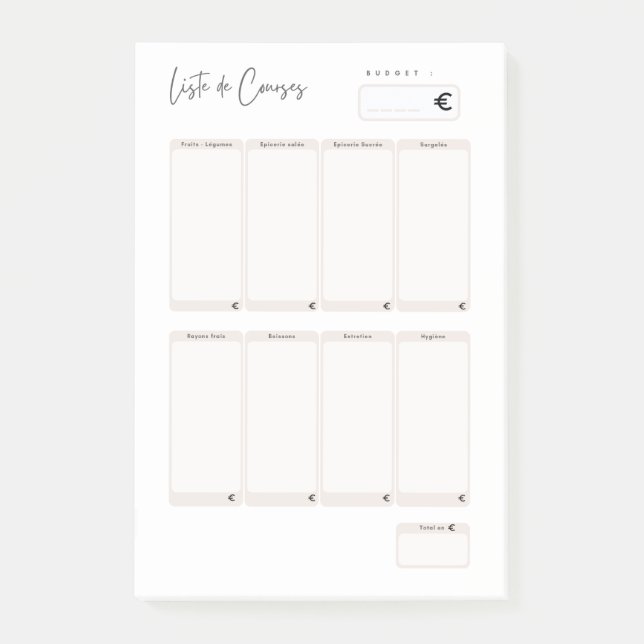 Post-it® Post-It Race List Notes (Front)