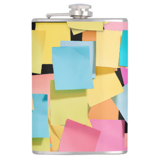 Post It, Post Me Hip Flask