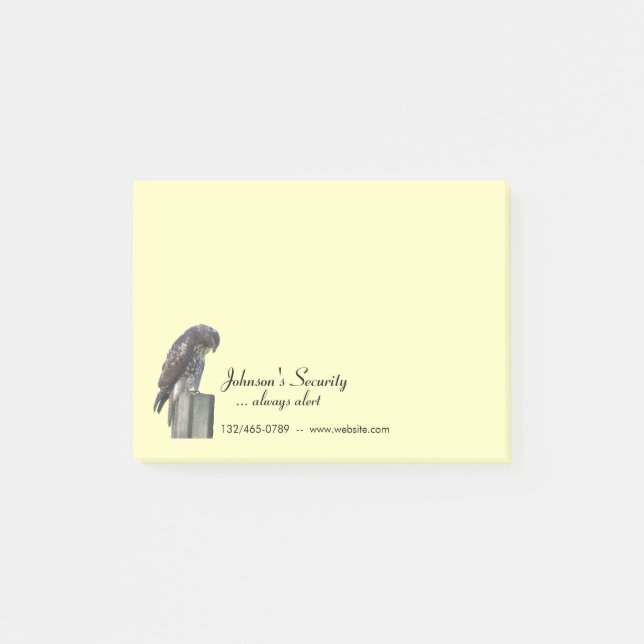 Post-it (sm) - Falcon and Business Information Notes (Front)