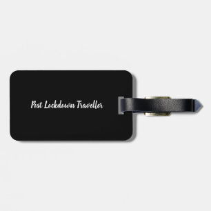 Post Lockdown Traveller luggage tag