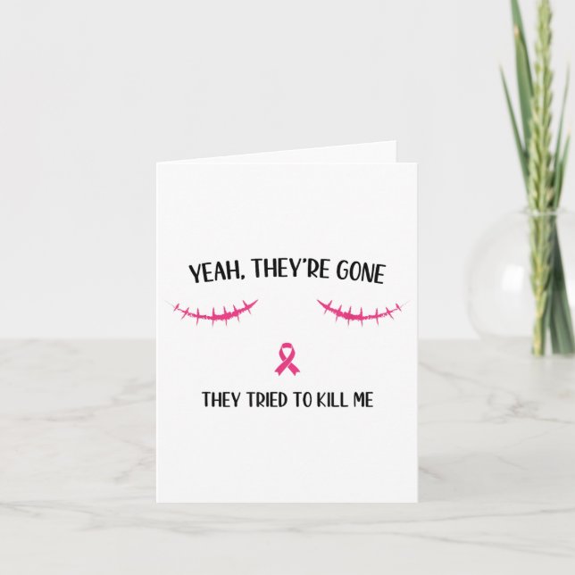 Post Mastectomy Surgery Recovery Breast Cancer Sur Card (Front)