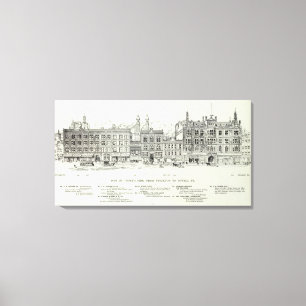 Post North side Stockton and Powell Canvas Print