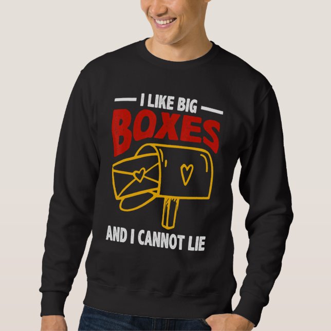 Post Office Retired Postal Worker Mailman  Postman Sweatshirt (Front)