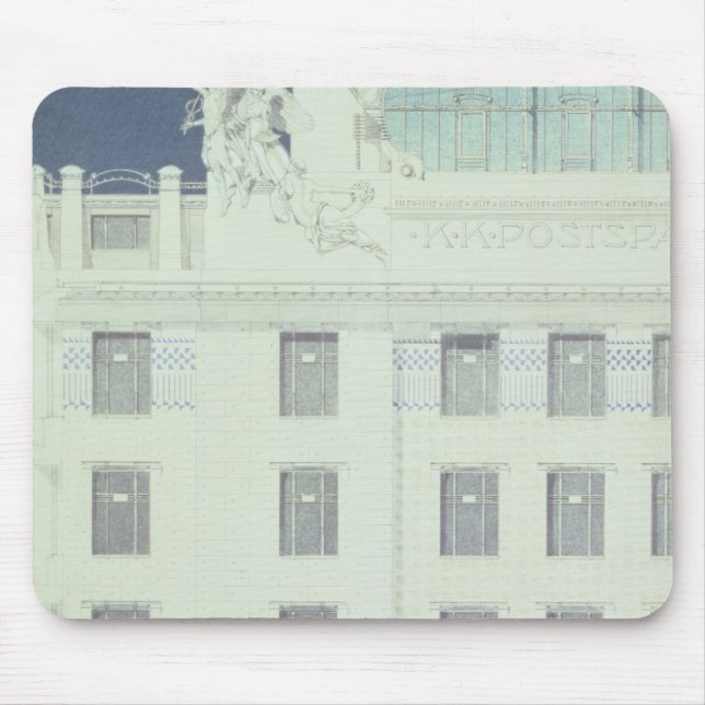 Post Office Savings Bank, Vienna Mouse Pad (Front)