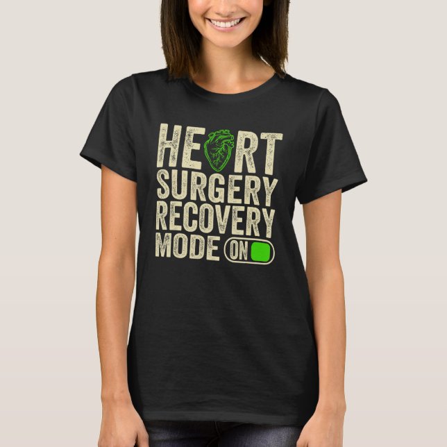 Post Open Heart Surgery  For Men 4 T-Shirt (Front)