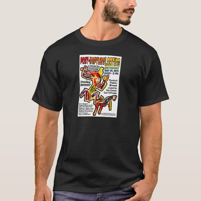 Post-Rapture Looting Tshirt (Front)