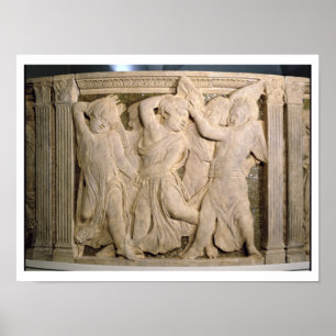 Post-restoration panel No.II from the exterior pul Poster