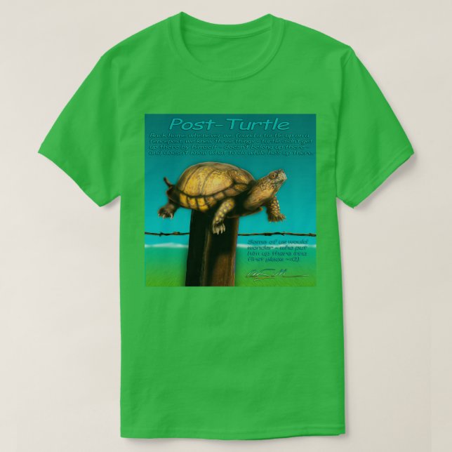 Post Turtle T-Shirt (Design Front)