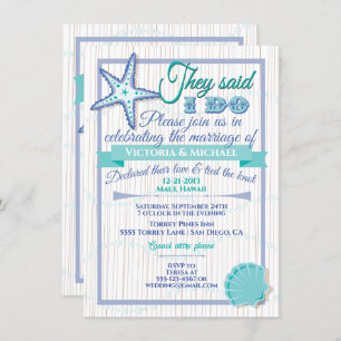 Post Wedding Reception Invitation