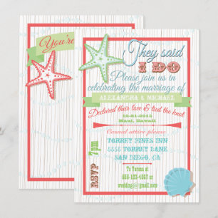 Post Wedding Reception Invitation