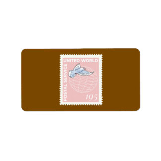 Postage Stamp - Label