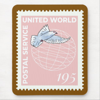 Postage Stamp - Mouse Pad