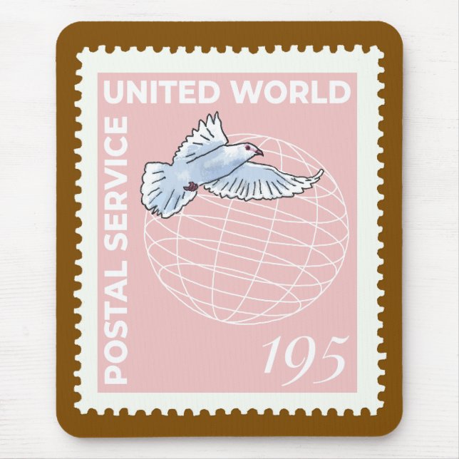 Postage Stamp -  Mouse Pad (Front)
