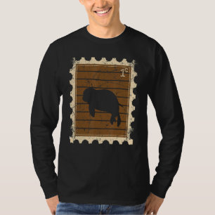 Postage Stamp With A Baby Seal T-Shirt