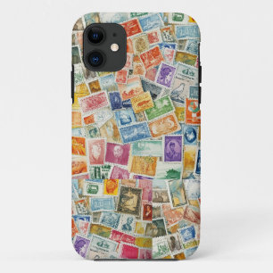 Postage Stamps Watercolor Case-Mate iPhone Case