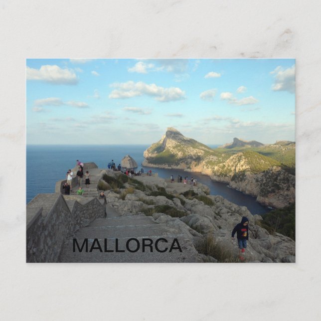 postal Cabo de Formentor, en Mallorca Postcard (Front)