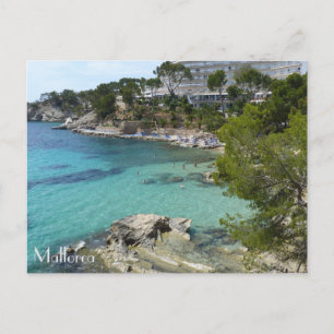 postal Cala Fornells en Mallorca Postcard