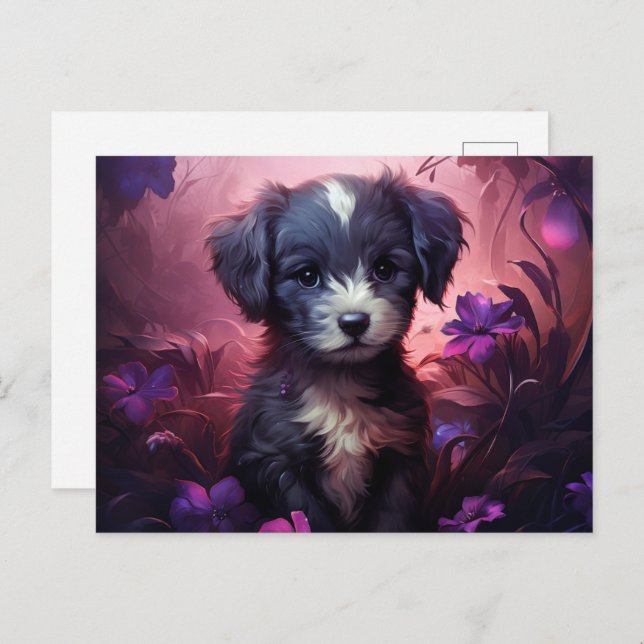 Postal Card Sunny Dog (Front/Back)