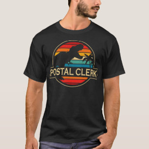 Postal Clerk Dinosaur T-Shirt