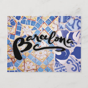 Postal de Barcelona Postcard