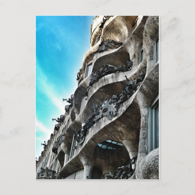 Postal de La Pedrera Postcard (Front)