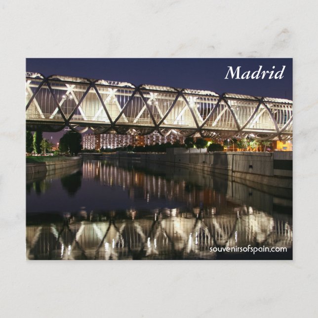 Postal del "Puente de Perrault" Postcard (Front)