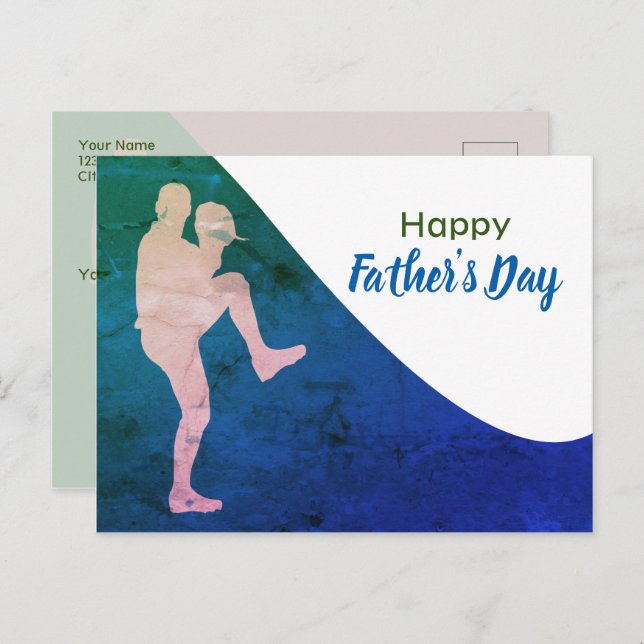 Postal - Feliz Día del Padre Postcard (Front/Back)