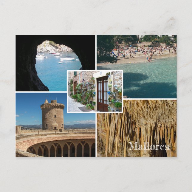 postal fotomontaje de Mallorca - Majorca Postcard (Front)