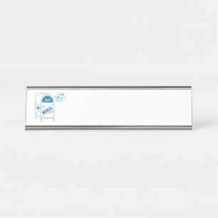 Postal Mail Desk Name Plate