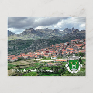Postal Pitoes das Junias Modelo 2 Postcard