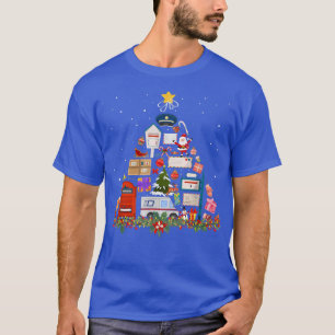 Postal Service Christmas Tree Ornament Tree Xmas 2 T-Shirt