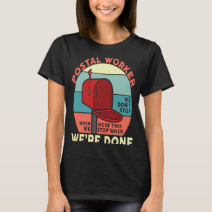 Postal Service for a Mailman Cool postmaster T-Shirt