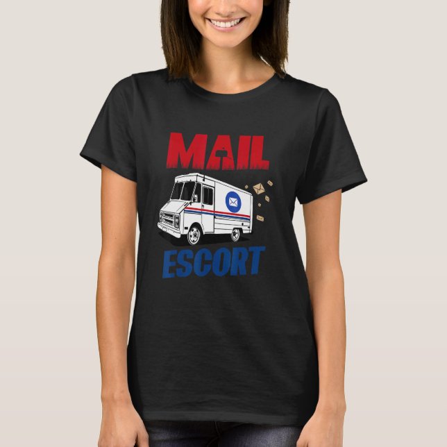 Postal Service Mailman US Postman Worker T-Shirt (Front)
