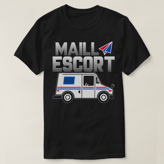 Postal Service Mailman US Postman Worker  T-Shirt (Design Front)