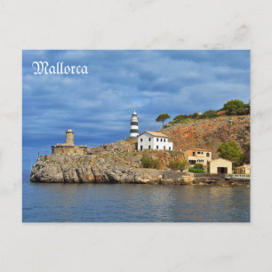 postal Soller-Sa Calobra desde el mar en Mallorca Postcard