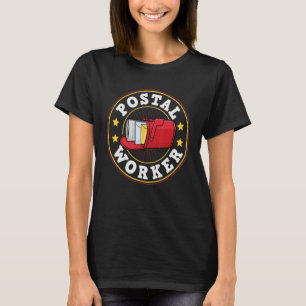 Postal Worker Delivery Service Post Office Mailbox T-Shirt