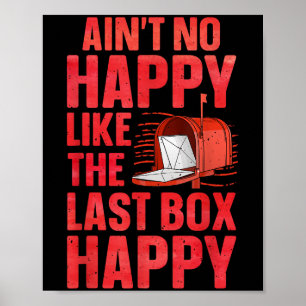 Postal Worker Design For Men Women Mailman Mail Ca Poster