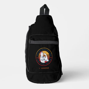 Postal Worker Life Gag Post Office Coworker Custom Sling Bag