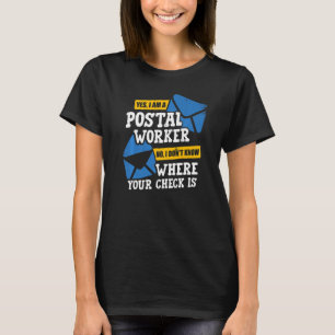 Postal Worker Mail Delivery Postman Premium T-Shirt